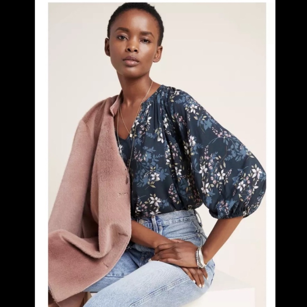 Velvet Valeria floral blouse